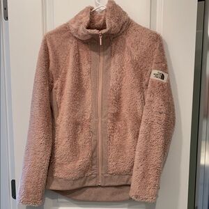 The North Face Women's Pink Fleece Jacket size small